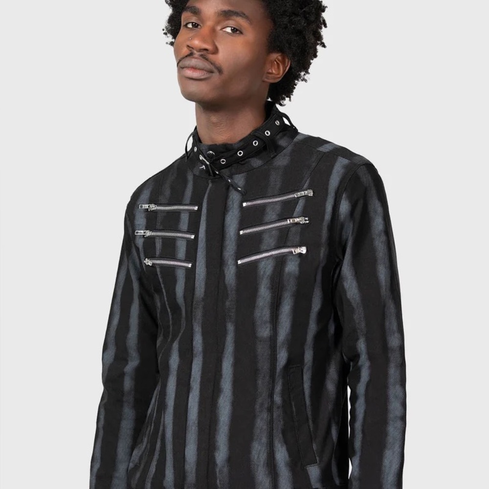 KILLSTAR BEETLEJUICE JACKET - goth Halloween punk rock - Large